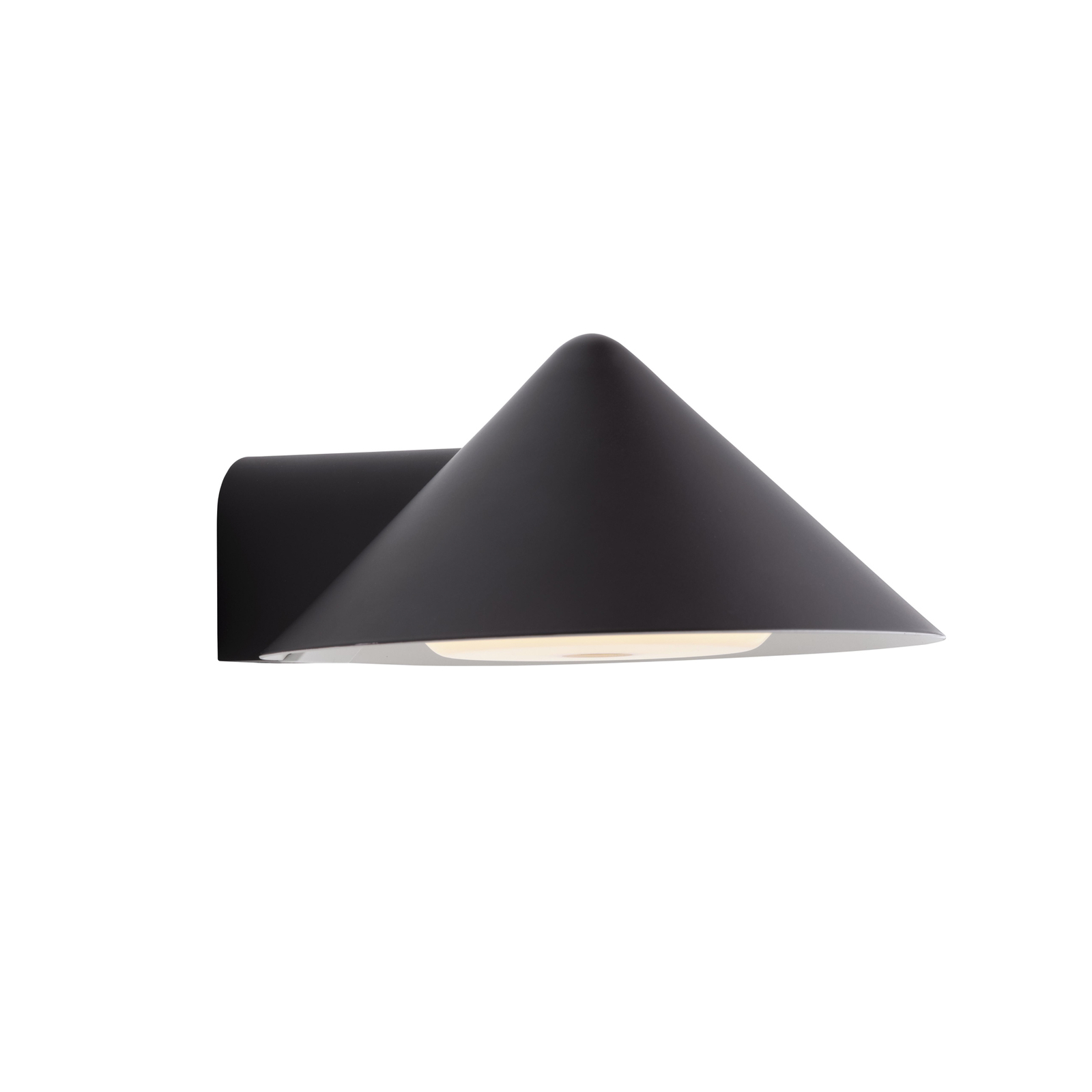 FRANDSEN LED rechargeable wall lamp Grasp, black, 15 cm